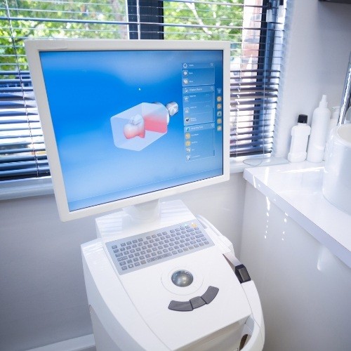 CEREC same day dental crown system